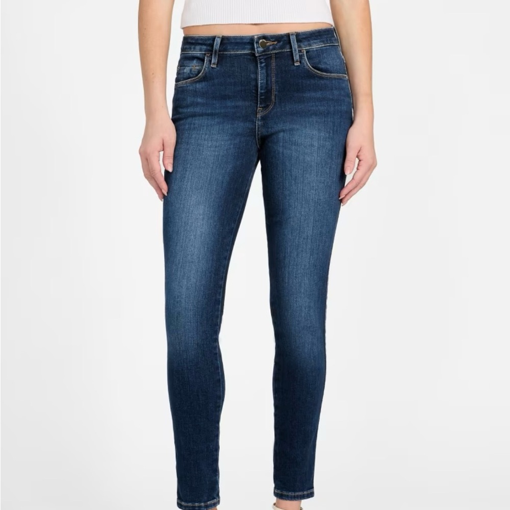 Guess Soft Luxe Skinny Curve Mid Rise Jeans Size 24